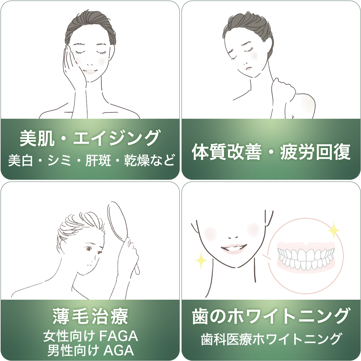 美容薬 皮膚科・内科・歯科オンライン診療